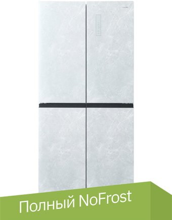 Четырёхдверный холодильник CENTEK CT-1743 White Stone - 1/1