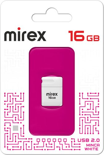 USB Flash Mirex Color Blade Minca 2.0 16GB 13600-FMUMIW16 - 1/1