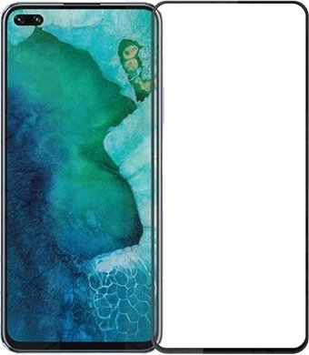 Защитное стекло KST Full glue для Huawei Honor 30 (черное) - 1/1