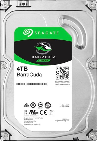 Жесткий диск Seagate Barracuda 4TB [ST4000LM024] - 1/1