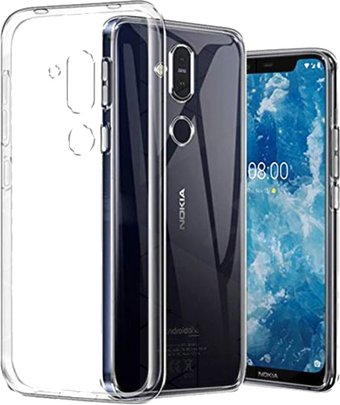 Чехол для телефона KST для Nokia 8.1 (прозрачный) - 1/1