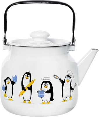 Чайник без свистка Эстет Пингвины ЭТ-72340 - 1/1
