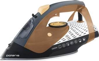 Утюг Polaris PIR 2860AK 3m (черный/оранжевый) - 1/1