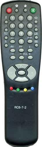 ИК-пульт Horizont RC6-7 (черный, серые кнопки) - 1/1