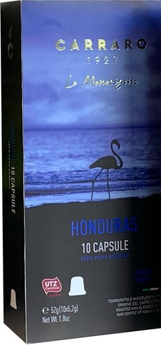 Кофе в капсулах Carraro Honduras 10 шт - 1/1