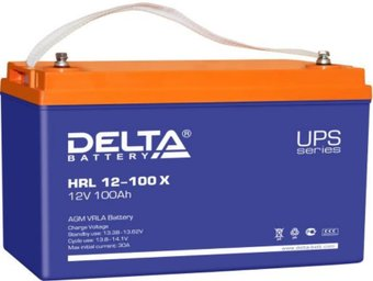 Аккумулятор для ИБП Delta HRL 12-100 X (12В/100 А·ч) - 1/1