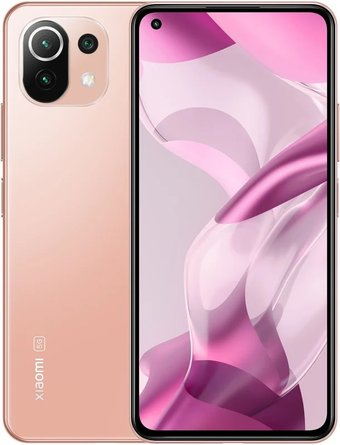 Смартфон Xiaomi 11 Lite 5G NE 8GB/128GB международная версия (розовый персик) - 1/1