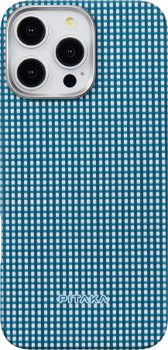 Чехол для телефона Pitaka Ultra-Slim для iPhone 16 Pro (синий) - 1/1