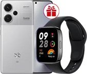 Смартфон Xiaomi Redmi Note 13 Pro+ 5G 12GB/512GB с NFC международная версия (серебристый) и Redmi Watch 3 Active (черный) по акции - 1/1