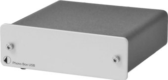 MM/MC фонокорректор Pro-Ject Phono Box USB (серебристый) - 1/1