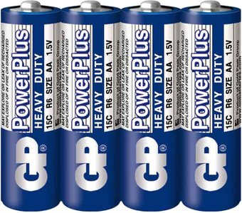 Батарейка GP PowerPlus R6S/15C (4 шт.) - 1/1