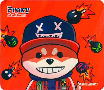 Коврик для мыши A4Tech Bloody BP-45 Proxy Boom Fire - 1/1