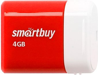 USB Flash SmartBuy Lara 4GB (красный) - 1/1