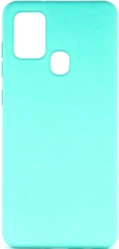 Чехол для телефона Case Cheap Liquid для Samsung Galaxy A21s (голубой) - 1/1