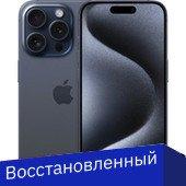 Смартфон Apple iPhone 15 Pro 128GB Неиспользованный by Breezy, грейд N (синий титан) - 1/1
