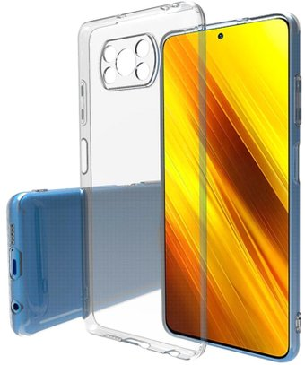 Чехол для телефона KST SC для Xiaomi POCO X3/POCO X3 Pro (прозрачный) - 1/1