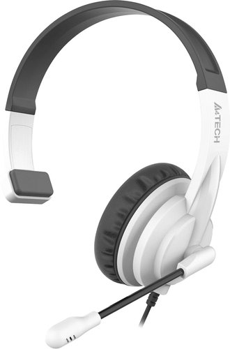 Офисная гарнитура A4Tech HS-11 (белый) - 1/1