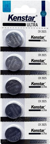 Батарейка Kenstar CR2025-5BL 3V (5 шт/уп) - 1/1