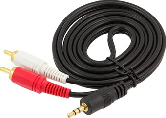 Кабель Sipl AK233 RCA - 3.5 мм (1.5 м, черный) - 1/1