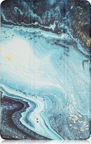 Чехол для планшета JFK Smart Case для Honor Pad 8 (морской мрамор) - 1/1