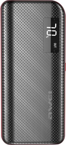 Внешний аккумулятор Awei P76K 10000mAh (черный) - 1/1