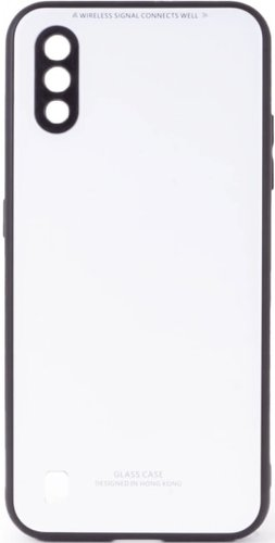 Чехол для телефона Case Glassy для Samsung Galaxy M01 (белый) - 1/1