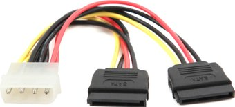Кабель Cablexpert CC-SATA-PSY-0.3M - 1/1