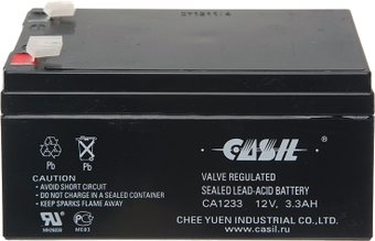 Аккумулятор для ИБП Casil CA1233 (3.3 А·ч) - 1/1