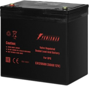 Аккумулятор для ИБП Powerman CA12500/UPS (12В/50 А·ч) - 1/1