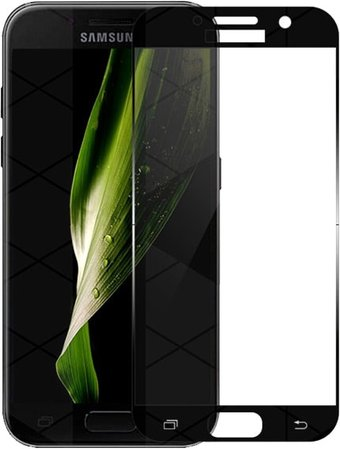 Защитное стекло KST 5D для Samsung Galaxy A7 (2017) A720F (черное) - 1/1