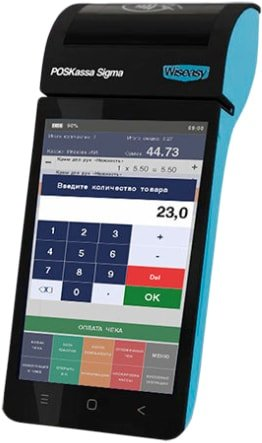 Автономный (портативный) кассовый аппарат НТС POSKassa Sigma - 1/1