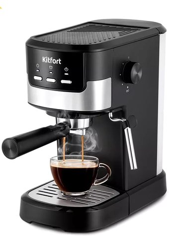 Рожковая кофеварка Kitfort KT-7211 - 1/1