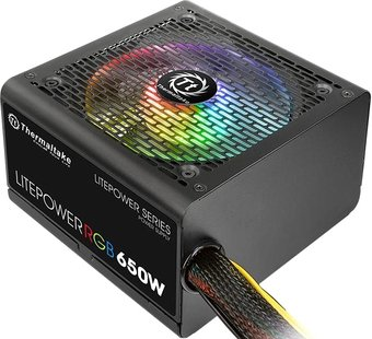 Блок питания Thermaltake Litepower RGB 650W LTP-650AL2NK - 1/1