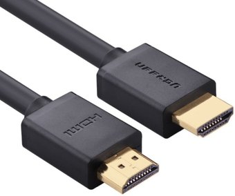 Кабель Ugreen HD104 HDMI - HDMI (0.5 м, черный) - 1/1