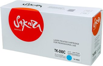 Картридж Sakura Printing SATK590C (аналог Kyocera Mita TK-590C) - 1/1