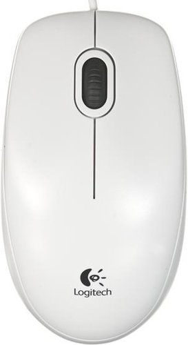 Мышь Logitech B100 (белый) - 1/1