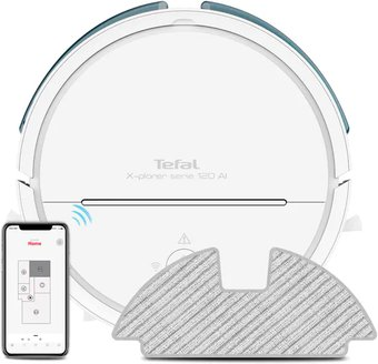 Робот-пылесос Tefal X-Plorer Serie 120 Ai Animal & Allergy RG7867WH - 1/1