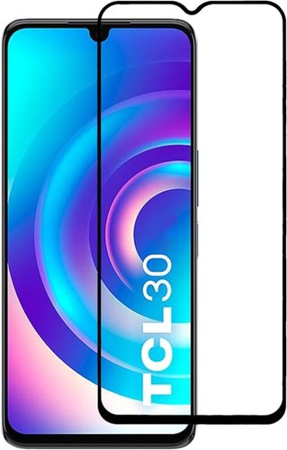 Защитное стекло KST FG для TCL 30/TCL 30 Plus (черный) - 1/1