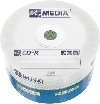CD-R диск MyMedia 700Mb 52x 69201 (50 шт.) - 1/1