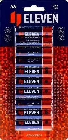 Батарейка Eleven AA LR6 алкалиновые ВС10 (2x10 шт) - 1/1