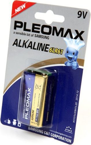 Батарейка Pleomax 6LR61 1 шт - 1/1