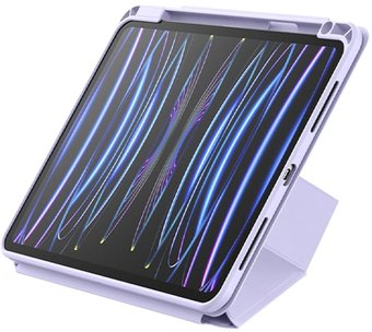 Чехол для планшета Baseus Minimalist Series Magnetic Case для Apple iPad Pro 11/Air-4/Air-5 10.9 (фиолетовый) - 1/1