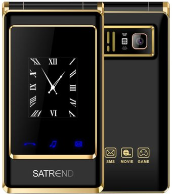 Кнопочный телефон Satrend A15 (черный) - 1/1