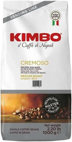 Кофе Kimbo Cremoso зерновой 1 кг - 1/1