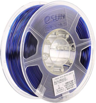 Пластик eSUN PET-G 1.75 мм 1000 г (синий) - 1/1