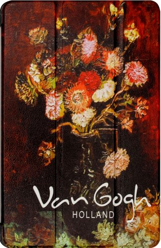 Чехол для планшета JFK Smart Case для Samsung Galaxy Tab A8 10.5 2021 (цветы Ван Гога) - 1/1