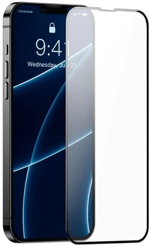 Защитное стекло Baseus Tempered Crack-resistant Edge для iPhone 13/13 Pro - 1/1