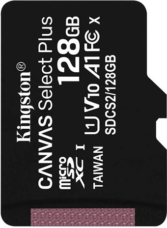 Карта памяти Kingston Canvas Select Plus microSDXC 128GB - 1/1