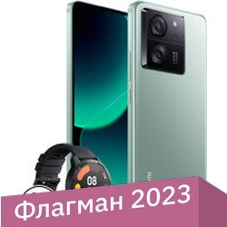 Смартфон Xiaomi 13T Pro 12GB/512GB международная версия (зеленый луг) и умные часы Xiaomi Watch S1 Active (черный) по акции - 1/1