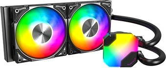 Система жидкостного охлаждения для процессора Montech HyperFlow ARGB 240 (черный) - 1/1